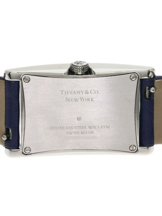 Tiffany & Co East West Mini Watch SS Leather main image 13